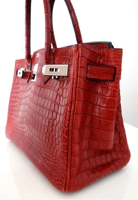 birkin crocodile bag|genuine crocodile bag.